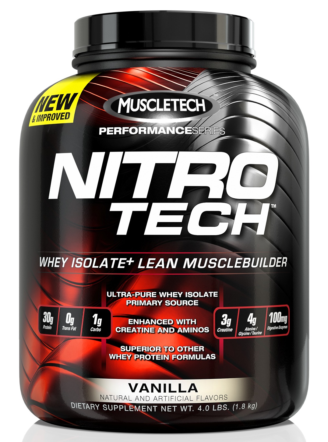 NITRO-TECH Performance 5lb Vanilla - MT